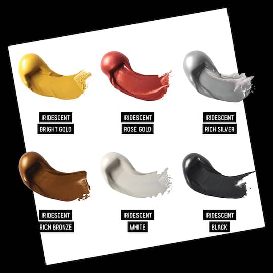 Liquitex® 6 Iridescents Heavy Body Acrylic Paint Set